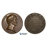 AA207, Sweden, Bronze Medal 1835 (Ø49mm, 64.8g) by Lundgren, Swedish Medical Society