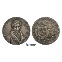 AA225, Sweden, Silver Medal 1920 (Ø45mm, 52g) by Kulle, Göteborg Savings Bank, RR!!