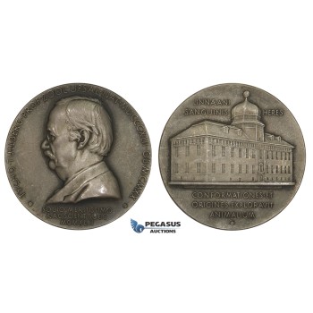 AA232, Sweden, Silver Medal 1943 (Ø31mm, 14.9g) Tycho Tullberg, Science Academy, Zoology