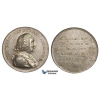 AA459, Sweden, Silver Medal 1778 (Ø35mm, 14g) Jakob Faggot, Academy of Sciences