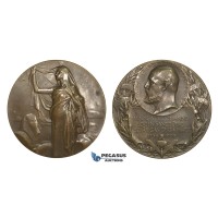 AA616, Sweden, Bronze Medal 1906 (Ø50mm, 66.8g) by Lindberg, Masonic Lodge, Egyptian Sphinx