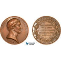 AA982, Sweden, Bronze Medal 1835 (Ø49mm, 66.1g) by Lundgren, Swedish Medical Society 