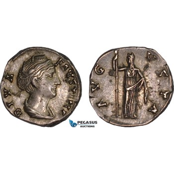 AB998, Roman Empire, Faustina I (AD 141-161) AR Denarius (3.80g) Rome, 146-161, Ceres
