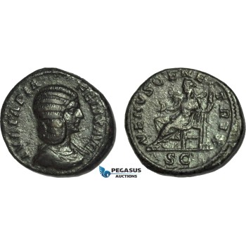 AC008, Roman Empire, Julia Domna (AD 211-217) Æ As (8.78g) Rome, AD 211, Venus
