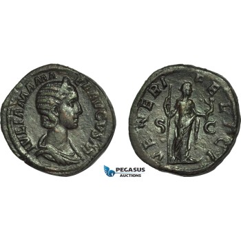 AC011, Roman Empire, Julia Mamaea (AD 222-235) Æ Sestertius (20.27g) Rome, AD 224, Venus