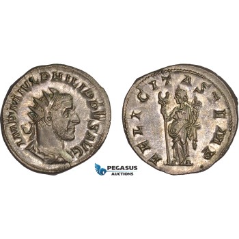 AC019, Roman Empire, Philip I Arab (AD 244-249) BL Antoninian (3.81g) Rome, AD 247-249, Felicitas