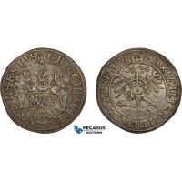 AC494, Germany, Schwarzburg, Günther XLI. & Johann Günther I, 1/2 Taler ND (ca. 1566) Arnstadt, Silver (13.97g) Very Rare! AC494, Germany, Schwarzburg, Günther XLI. & Johann Günther I, 1/2 Taler ND (ca. 1566) Arnstadt, Silver (13.97g) Very Rare!