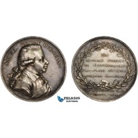 AC525, Sweden, Silver Medal 1800 (Ø49.5mm, 58.5g) by Enhorning, Samuel Gustaf Hermelin