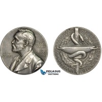 AC531, Sweden, Silver Medal 1978 (Ø26.6g, 13.0g) Alfred Nobel, Swedish Medical Society