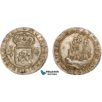 AD286, Netherlands, Batavian Rep. 1/4 Gulden 1802, Silver, Lustrous AU AD286, Netherlands, Batavian Rep. 1/4 Gulden 1802, Silver, Lustrous AU