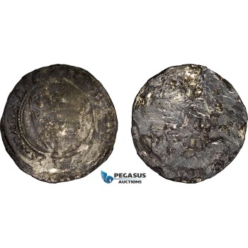 AE366, Hungary, Karl Robert, Groschen ND (1330-32) Silver (1.87g) Huszár: 443, Lead covered