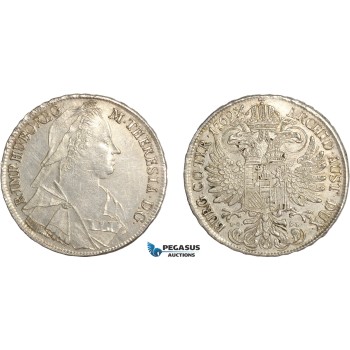 AF491, Austria, Maria Theresia, Taler 1769, Vienna, Silver (27.85g) Cleaned XF-AU