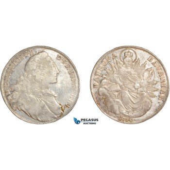 AF501, Germany, Bavaria, Maximilan III Joseph, Taler 1764, Silver (27.91g) Tooled AU