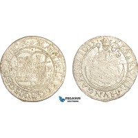 AH871, Hungary, Matthias II, Groschen 1615 NB, Nagybanya Mint, Silver