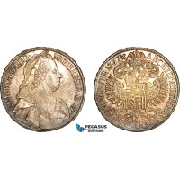 AI902, Austria, Maria Theresia, Taler 1767, IC-SK, Vienna Mint, Silver (28.08g), Dav-1115, Adjustments, Toned, AU