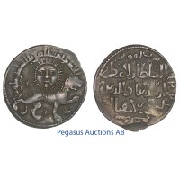 C37, Turkey, Seljuks, Rum, Kay Khusraw II, AR Dirhem (2.93g) AH639, Konya, Dark Toning!