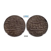 Lot: 2530. India, Bengal Presidency, Rupee Year 19, Murshidabad, Silver
