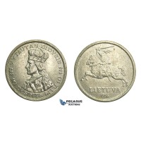 L36, Lithuania, 10 Litu 1936, Silver, Nice!