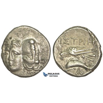 O38, Thrace (Moesia Inferior) Istros (ap. 400-350 BC) AR Stater (5.09g) Well centered!