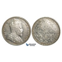 R355, Straits Settlements, Edward VII, Dollar 1904, Silver, Some Cleaning and Marks