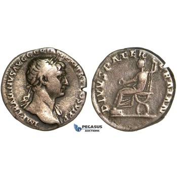 Y74, Roman Empire, Trajan (98-117 AD) AR Denarius (3.12g) Rome