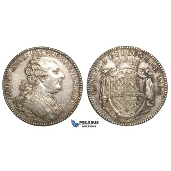 Y77, France, Louis XVI, Jeton 1782, Burgundy, Silver, Ø 31mm, 10.48g