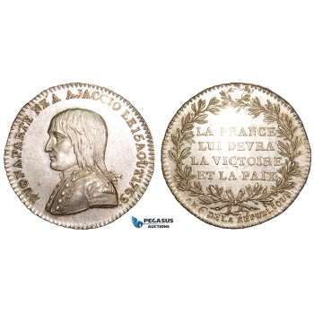 Z29, France, Napoleon I, Commemorative Medal, An 6 (1797) Paris, Silver (Ø 33mm, 15.21g) UNC