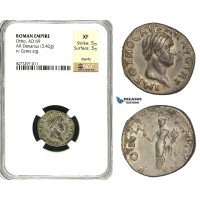 ZC24, Roman Empire, Otho (69 AD), AR Denarius (3.42g) Rome, Ceres, Rare! NGC XF ZC24, Roman Empire, Otho (69 AD), AR Denarius (3.42g) Rome, Ceres, Rare! NGC XF