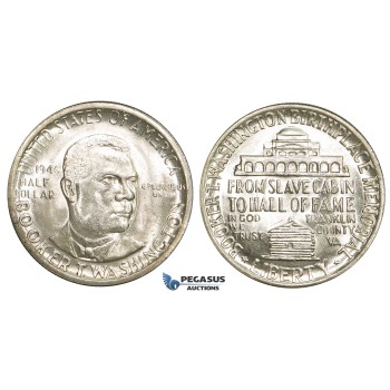 ZE01, United States, Commemorative Half Dollar (50C) 1946, Philadelphia, Silver, Brilliant UNC