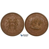 ZG78, South Africa, Bronze Medal (Ø 33.5mm, 16.39g) 1901, on the Anglo-Boer War Atrocities "Concentration Camp medal"