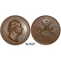 ZL84, Germany, Bronze Medal 1831 (Ø36mm, 25.30g)by Angelica Facius, Carl Friedrich Zelter ZL84, Germany, Bronze Medal 1831 (Ø36mm, 25.30g)by Angelica Facius, Carl Friedrich Zelter