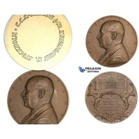 ZM246, Sweden, Bronze Medal 1937 (Ø60mm, 87g) by Lindberg, Josef Sachs, Nordiska Kompaniet
