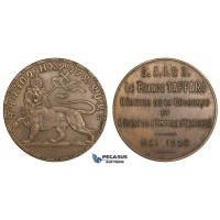 ZM272, Ethiopia, Bronze Medal (1 Birr Module) 1924 (Ø39mm, 26.90g) by Chaplain, Prince Taffari
