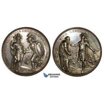 ZM278, Germany, Silver Medal ND (Ø54mm, 47.7g) by P. H. Muller, David & Jonathan
