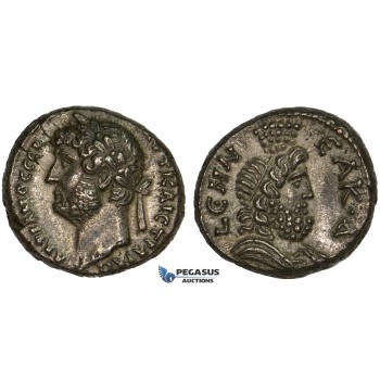 ZM303, Roman Provincial, Alexandria, Hadrian (117-138 AD) Bl Tetradrachm (13.64g) Nilus, gEF