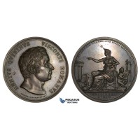ZM470, Italy & Vatican, Bronze Medal 1832 (Ø51mm, 52.1g) by Girometti, Ennio Quirino Visconti 