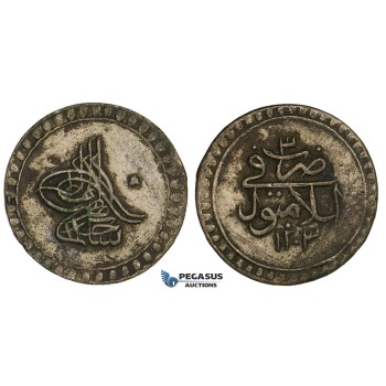 ZM546, Ottoman Empire, Turkey, Selim III, Onluk (10 Para) AH1203/3, Islâmbûl (Istanbul) (1.75g) XF