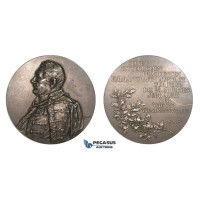 ZM644, Austria, Transylvania, Silver Medal 1898 (Ø50mm, 52.7g) by Scharff, Graf Kalman Hunyady