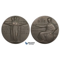 ZM784, Great Britain, Art Deco Bronze Medal 1926 (Ø51mm, 63.9g) by Gillick, Trains, Railroad, For Service