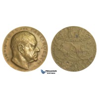 ZM882, Germany, Bronze Medal 1933 (Ø71mm, 132g) by Jobst, Carl Roesch, IG Farben Director, Chemicals