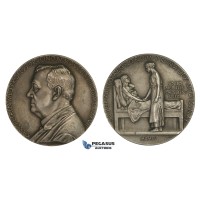 ZM899, Sweden, Silver Medal 1955 (Ø31.5mm, 15.2g)  Doctor Karl Petern, Lund, Medicine