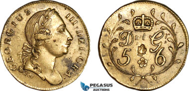 AJ353, Great Britain & Ireland, George III, Monetary Weight for 1 Guinea, Cf. W1899E (8.16g) EF-