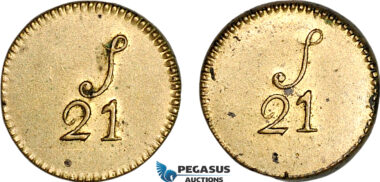 AJ357, Great Britain & Ireland, Monetary Weight for 1 Guinea, Cf. W1671D (8.27g) EF-UNC