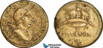 Aj642, England & Netherlands, William III, Monetary Weight for 1 Guinea, Cf. W1200 (8.33g), VF-