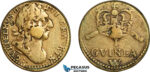 AJ648, England & Netherlands, William III, Monetary Weight for 1 Guinea, Cf. W1185 (8.30g), VF