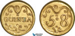 AJ652, Great Britain & Ireland, George III, Monetary Weight for 1 Guinea, Cf. W1966D (8.25g), VF+