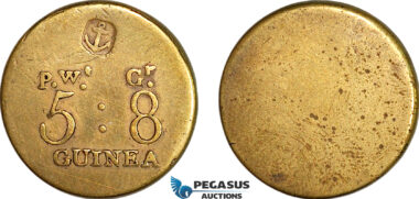 AJ653, Great Britain & Ireland, Monetary Weight for 1 Guinea, Cf. W2069 (8.24g), VF