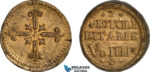 AJ670, Italy & France, Monetary Weight for 2 Pistole (6.62g), EF+