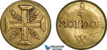 AJ902, Portugal & Brazil, Monetary Weight for 1/4 Moidore (1000 Reis), Cf. 1440 (2.53g), EF