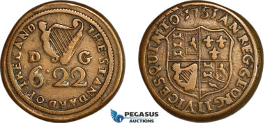 AJ912, Ireland & Portugal, George II, 1751 Monetary Weight for 1 Moidore (6D 22G), Cf. 2730A (10.56g), VF